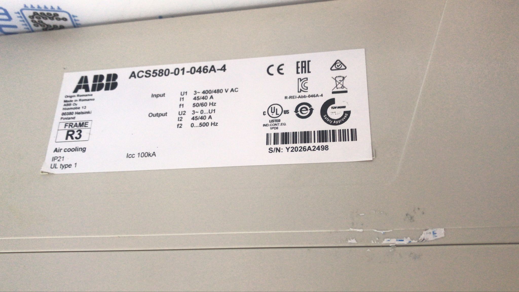 ABB ACS580-01-046A-4 2 WhatsApp Image 2025 05 23 at 11 10 49