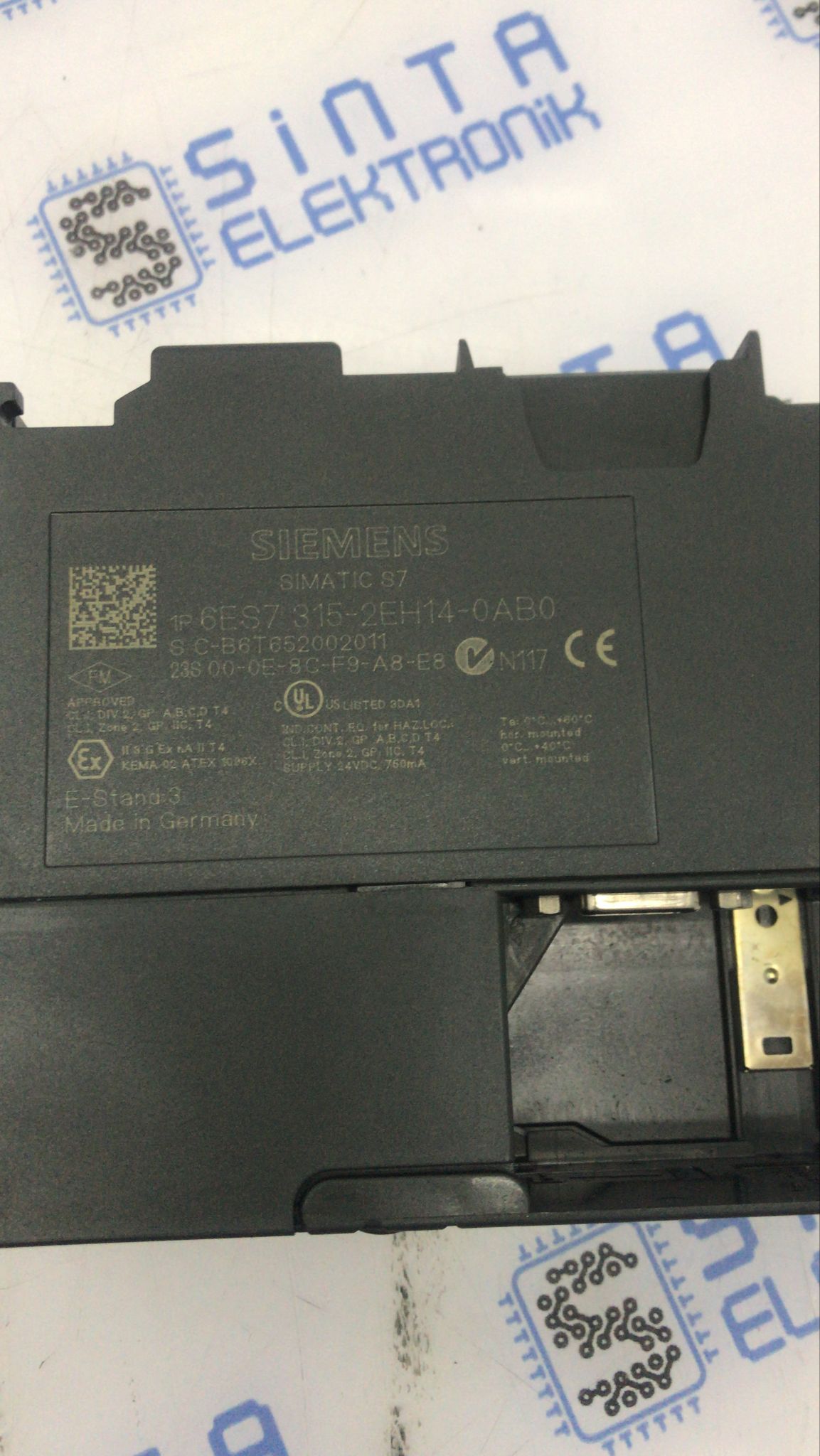SIEMENS SIMATIC S7-300 CPU 6ES7315-2EH14-0AB0 2 SIEMENS SIMATIC S7-300 CPU 6ES7315-2EH14-0AB0 - Görsel 2