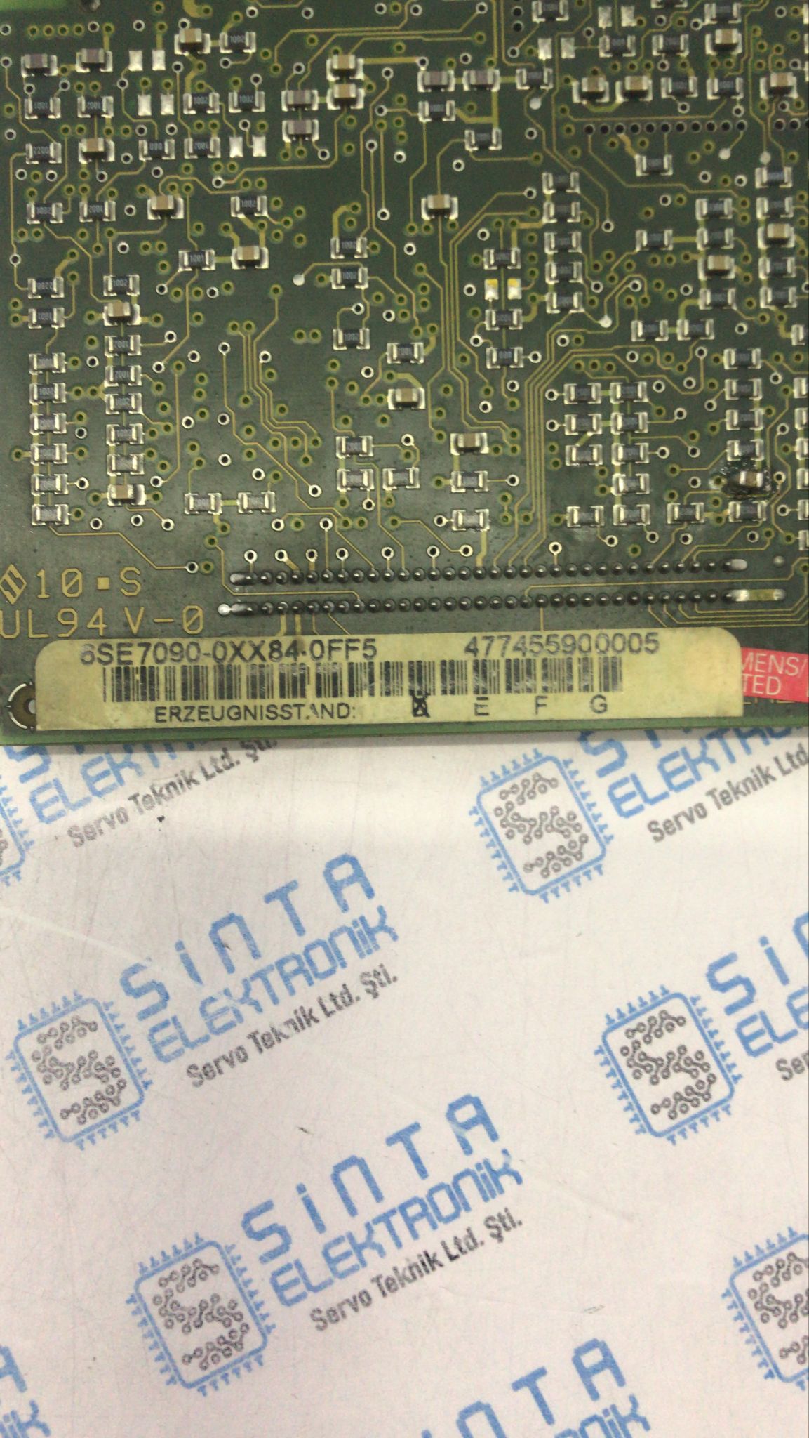 SIEMENS 6SE7090-0XX84-0FF5 2 siemens 6se7090 0xx84 0ff5