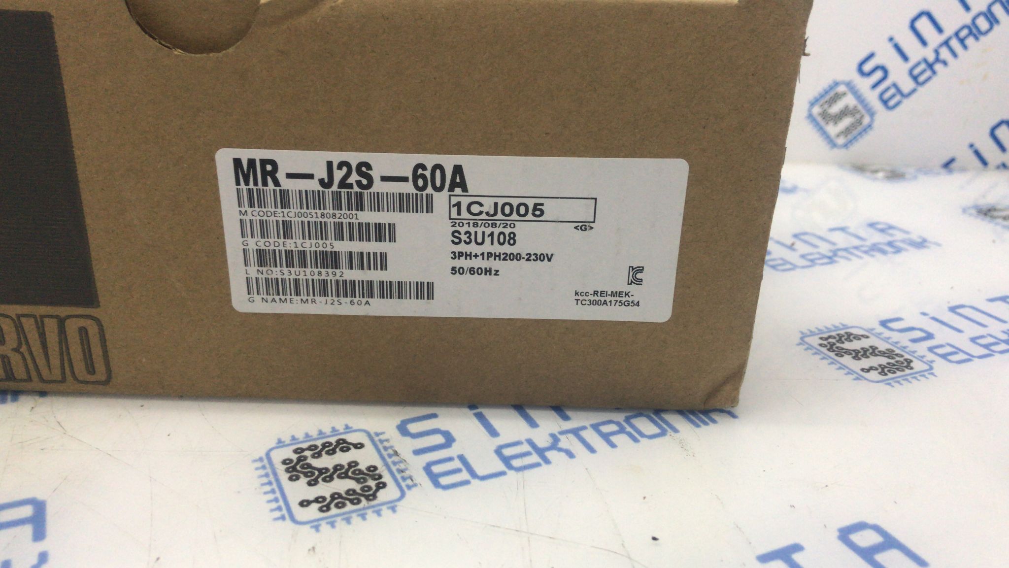 MITSUBISHI MR-J2S-60A 2 MITSUBISHI MR-J2S-60A - Görsel 2