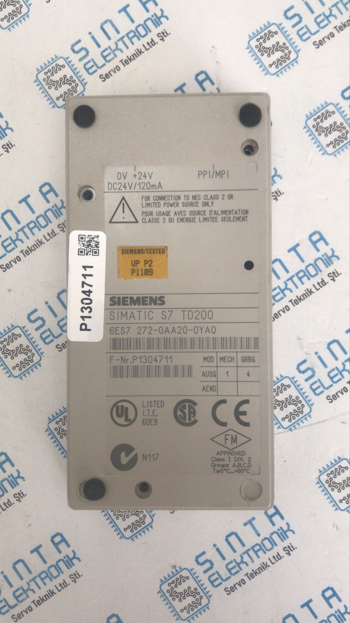 SIEMENS TD200 6ES7272-0AA20-0YA0 2 SIEMENS TD200 6ES7272-0AA20-0YA0 - Görsel 2