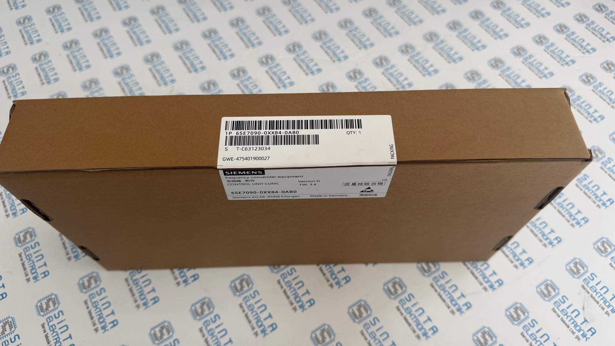 Siemens 6SE7090-0XX84-0AB0 Kontrol Modülü 1 Siemens 6SE7090-0XX84-0AB0 Kontrol Modülü